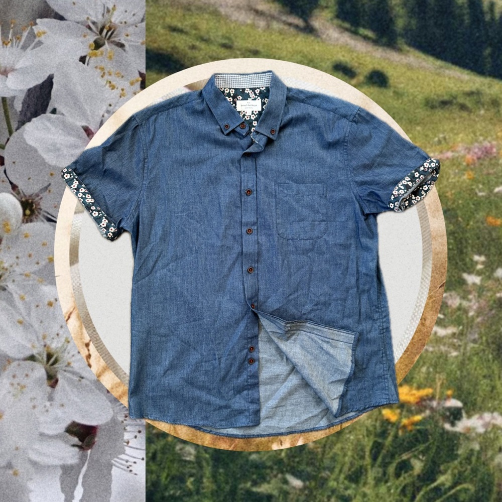 rue Saint—Patrick Wolverhampton Cotton Short Sleeve Shirt